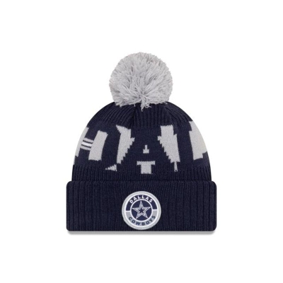 Dallas Cowboys Gorra | New Era NFL Cold Weather Sport Knit Beanie Mexico - Azules